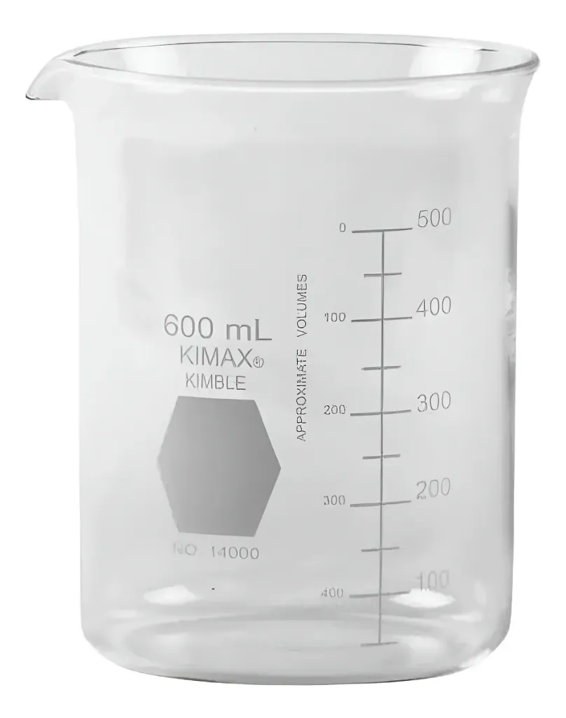 Vaso de precipitado graduado 600 ml kimax