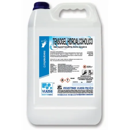 TENSOGEL HIDROALCOHOLICO 5 LT