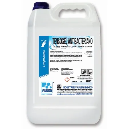 TENSOGEL ANTIBACTERIANO 5 LT