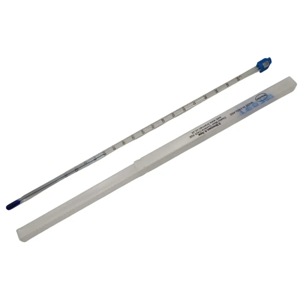 [Brannan 44-811-8] Termómetro -20/150°C Lo-Tox azul I. Total Brannan 44-811-8