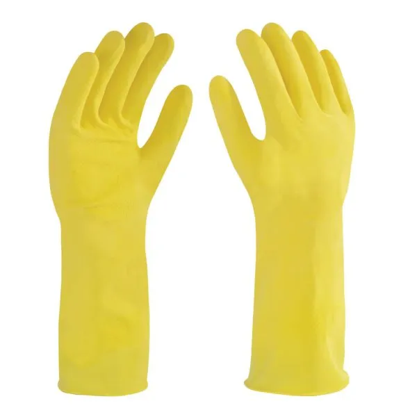 Guante Látex Amarillo talla 7