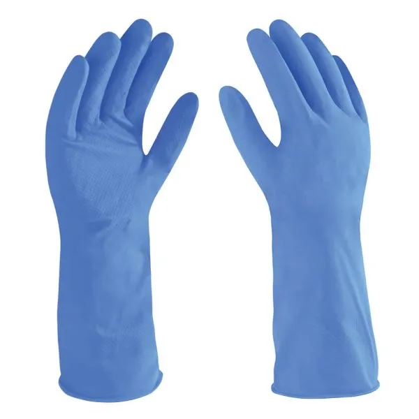 [JCAGULAZ81] Guante Látex Azul Talla 8