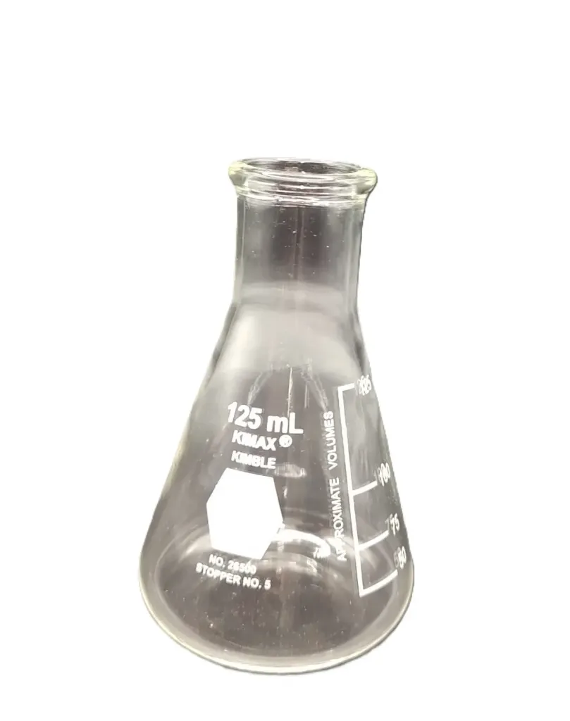 Matraz Erlenmeyer graduado 125 ml Kimax 26500-125