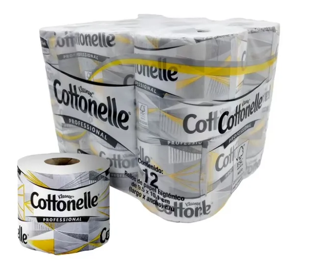 Papel Higienico trad. Klennex cotonelle 8/12/300 hjs