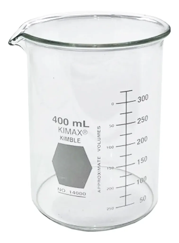 Vaso de precipitado graduado 400 ml Kimax