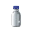 Frasco para laboratorio transparente c/tapa rosca color azul de 1000 ml  1401S-1000