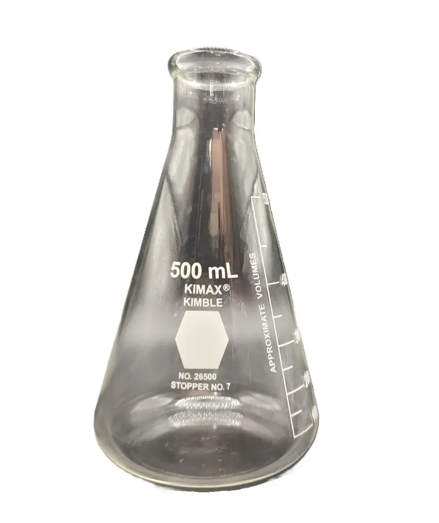 Matraz Erlenmeyer 500 mL Kimax